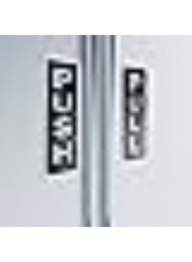 Lembang Push-Pull Vertical Door Sign, 3D Acrylic, Indoor/Outdoor Use, 5.08 cm x 14.99 cm, Black and White - Image 3